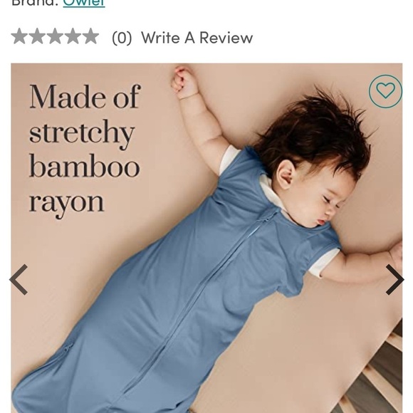 Owlet Dream Sleeper with Swaddle Sleep Sack - Picture 9 of 9